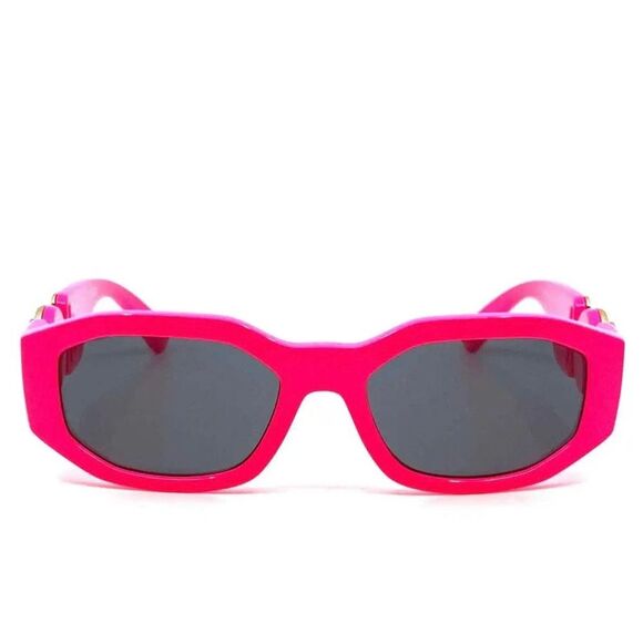 VERSACE EUC Medusa Biggie Square Sunglasses Authentic Pink Gold main image 15